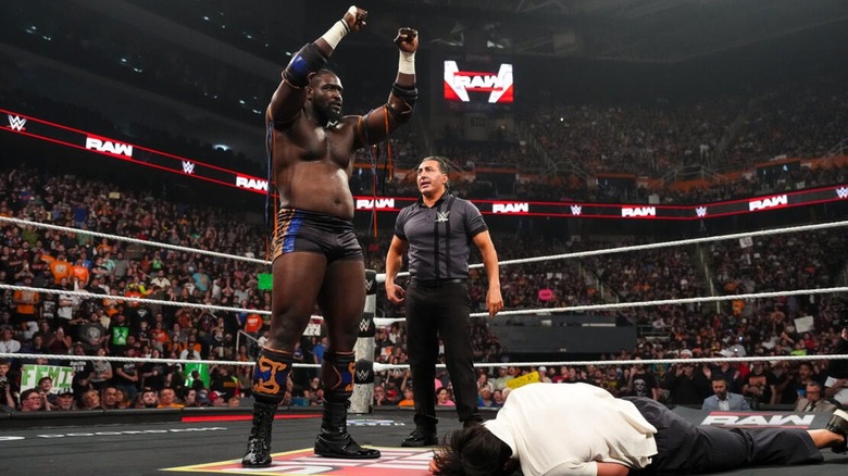 Oba Femi on WWE Raw