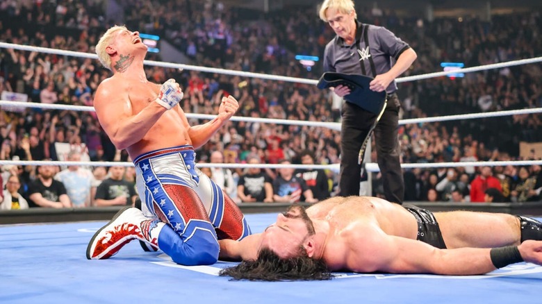 Cody Rhodes and Drew McIntyre on WWE SmackDown
