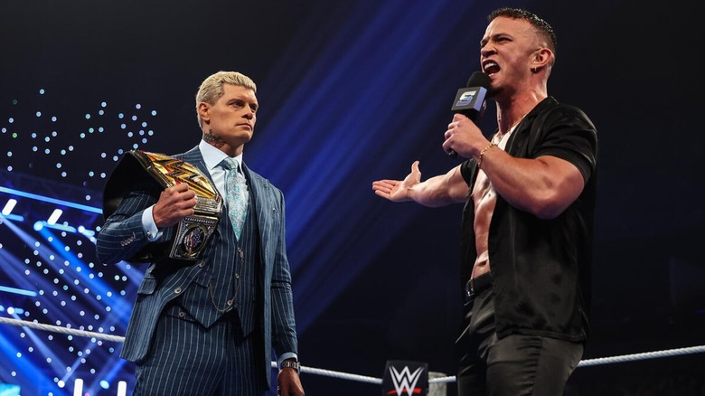 Cody Rhodes and Ricky Saints on WWE SmackDown