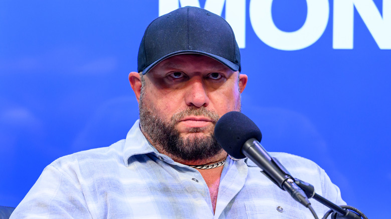 Bully Ray is seated, and not very happy about it