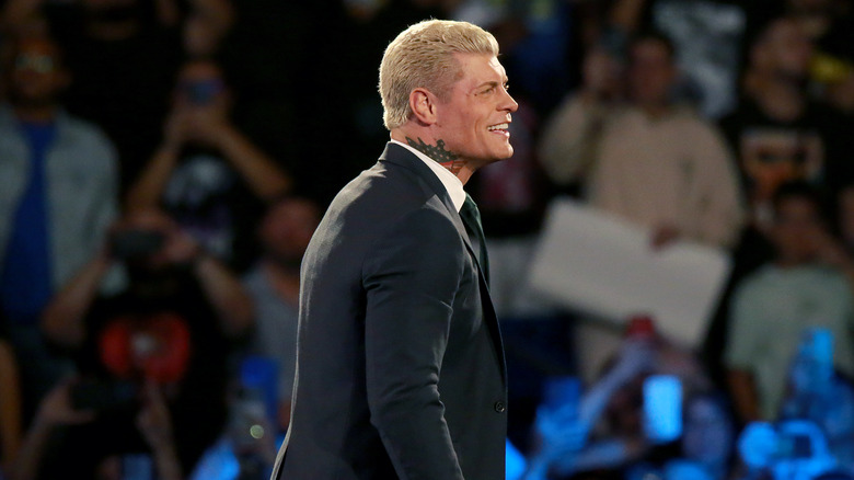 Cody Rhodes smiling