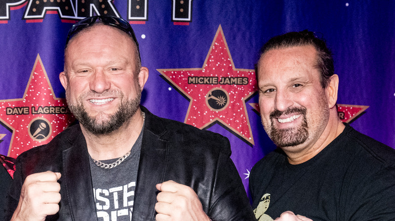 Bully Ray and Tommy Dreamer posing for a photo