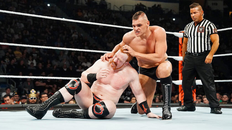 WWE stars Gunther and Sheamus wrestle in King of the Ring tournament