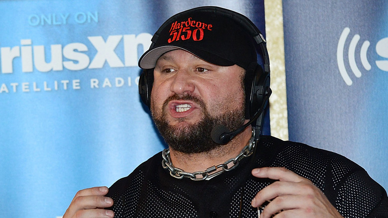 Bully Ray speaking at a SiriusXM event