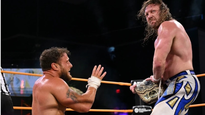 MJF and Kenny Omega on AEW Dynamite