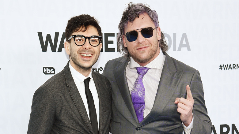 Tony Khan and Kenny Omega