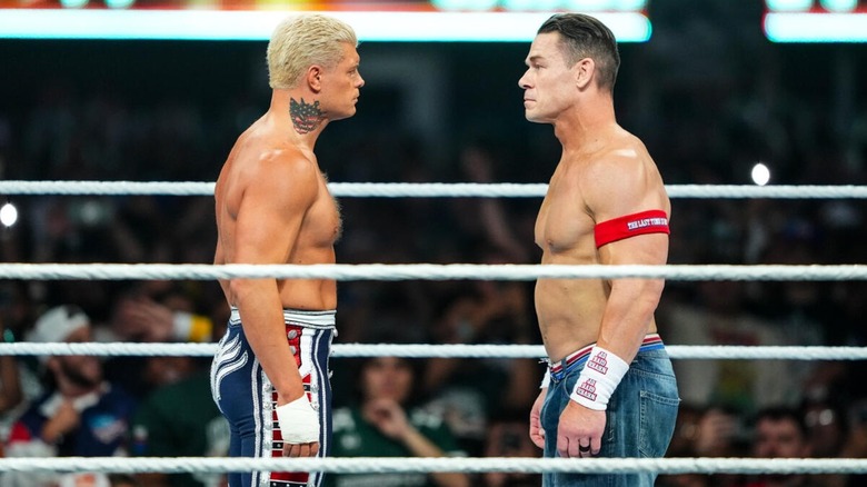 Cody Rhodes and John Cena