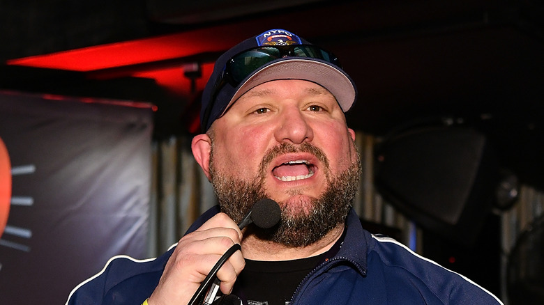 Bully Ray speaking at a "Busted Open Radio" event