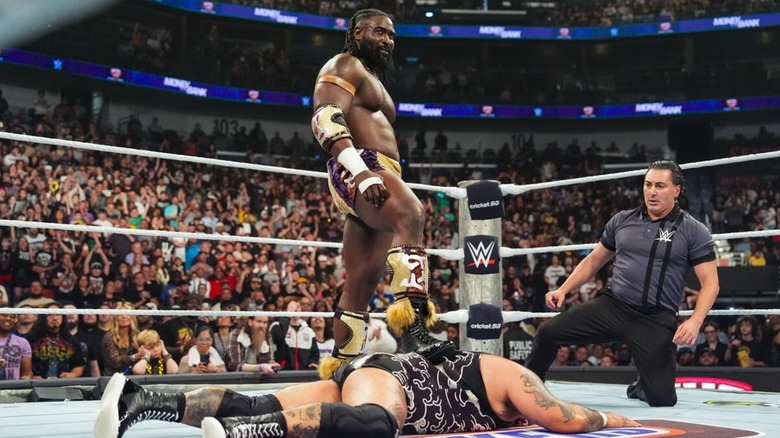 Oba Femi and Bronson Reed on Money in the Bank