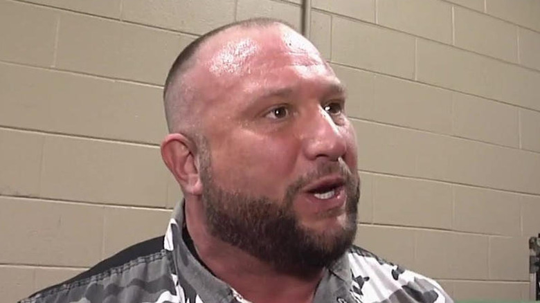 Bully Ray during a backstage interview in WWE