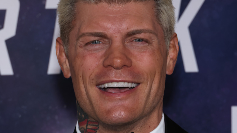 Cody Rhodes smiling