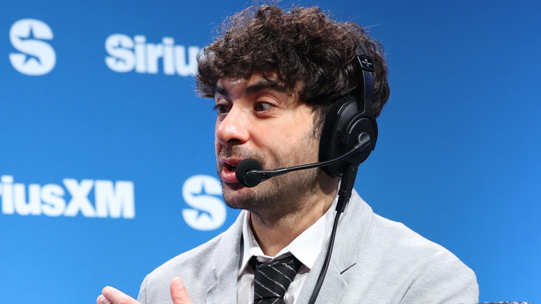Tony Khan talking