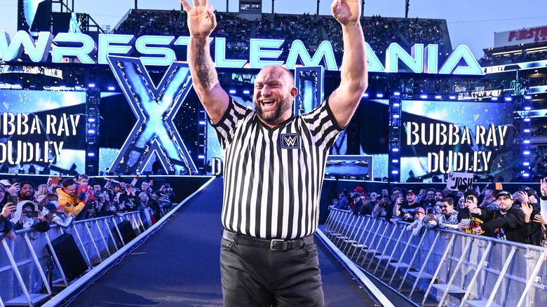 Bully Ray poses at WrestleMania