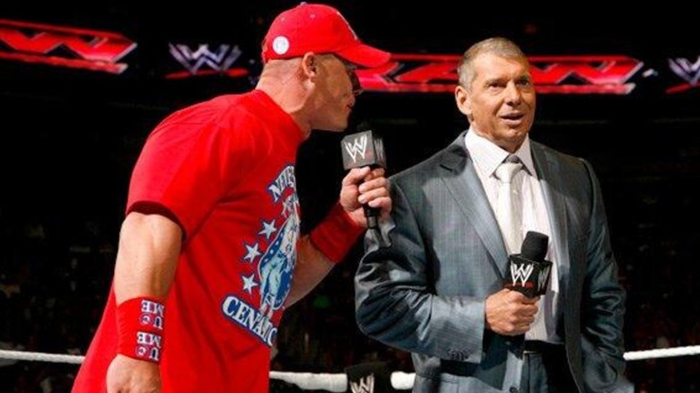 John Cena and Vince McMahon