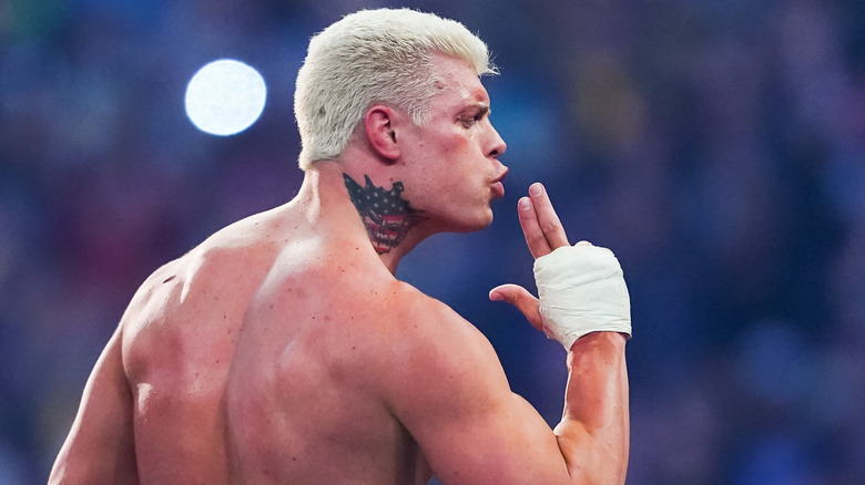 Cody Rhodes poses