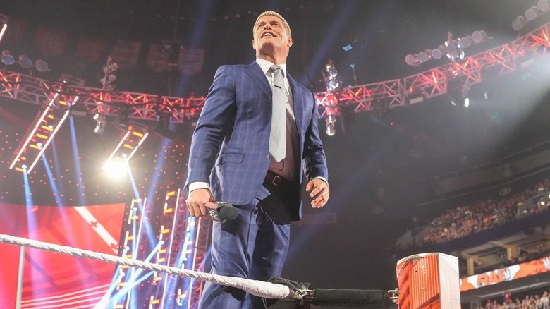 Cody Rhodes smiling