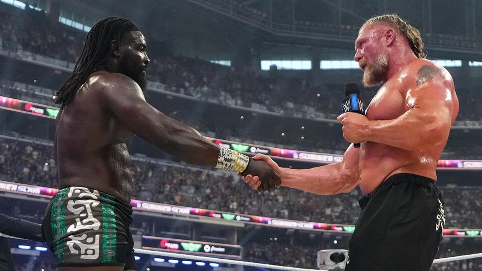 Bully Ray Witnessed Backstage Interaction Between WWE’s Brock Lesnar & Oba Femi