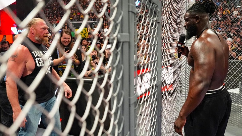 Oba Femi provides one last warning shot at Brock Lesnar before their Hell in a Cell match at SummerSlam