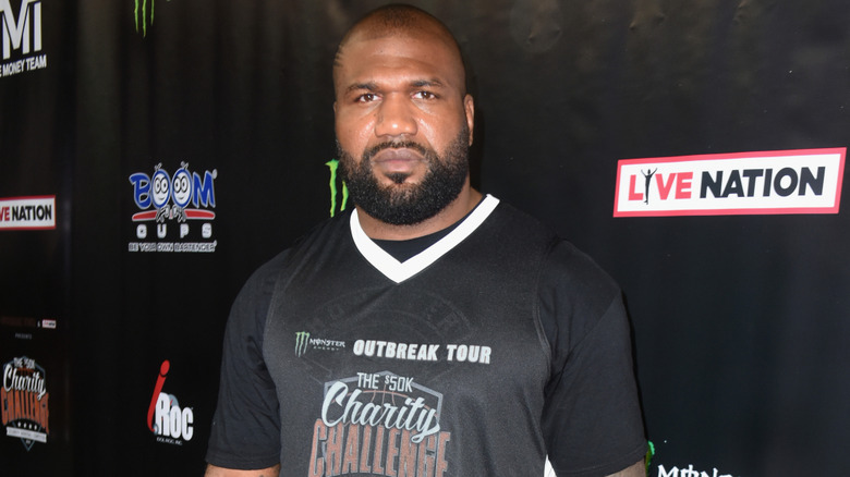 former UFC Heavyweight and wrestler Quinton 