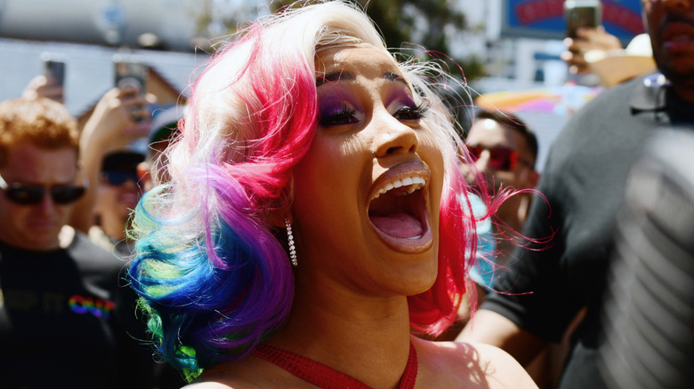 Cardi B smiling 