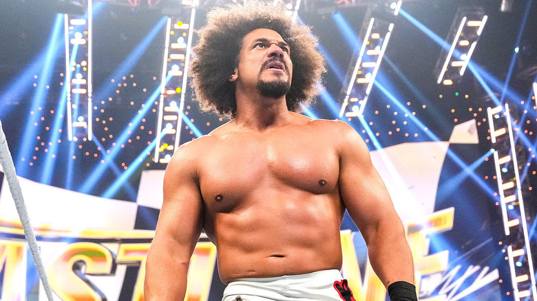 Carlito looking serious