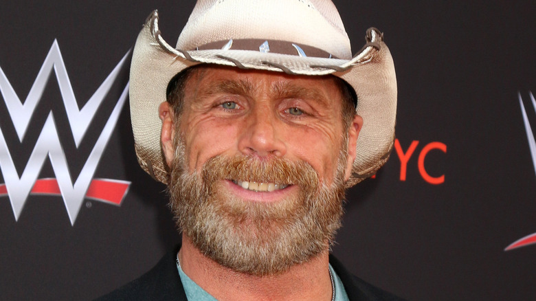 Shawn Michaels smiling