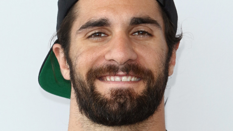 Seth Rollins smiling