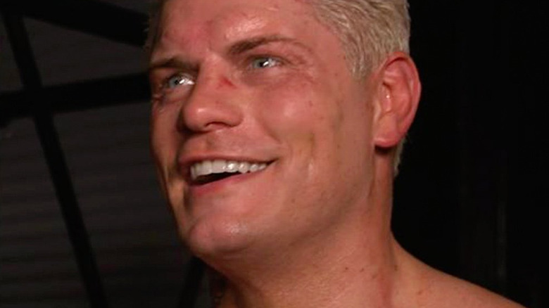 Cody Rhodes looking pleased
