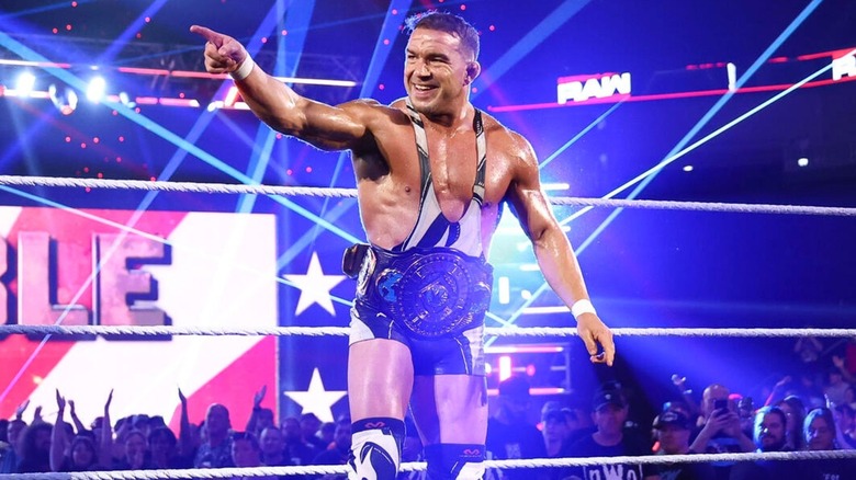 Chad Gable in the ring