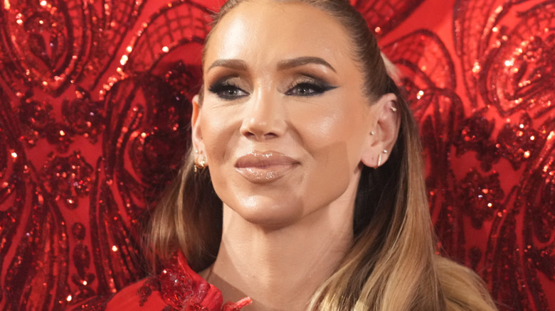 charlotte flair making her entrance