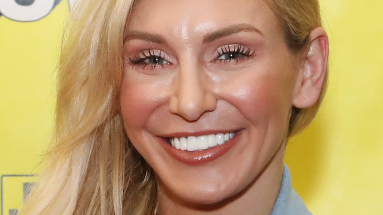 Charlotte Flair smiling