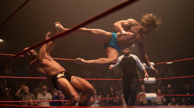 Kevin Von Erich in action