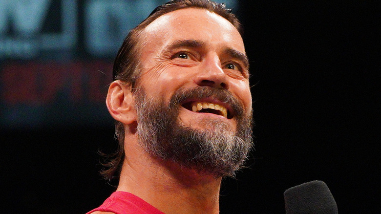 CM Punk smile "AEW Dynamite"