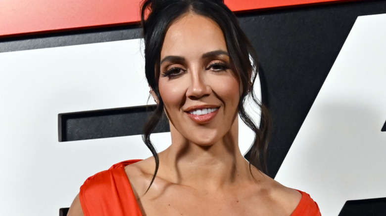 Chelsea green posing on red carpet