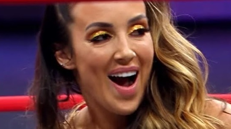 Chelsea Green smiles inside the ring 