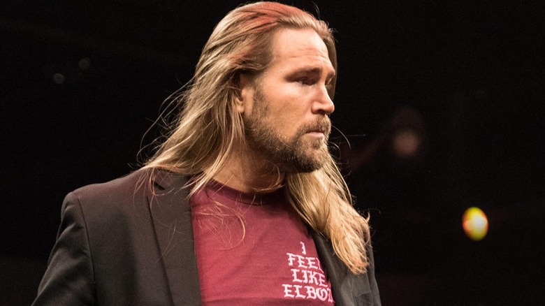 Chris Hero in the ring during his WWE career