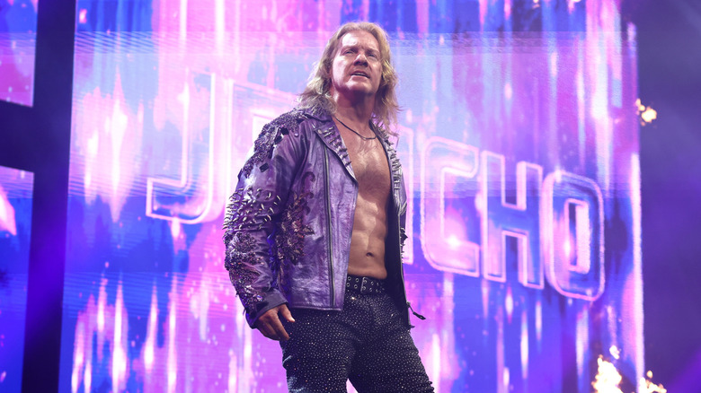 Chris Jericho makes his way down to the ring for a match against Kevin Knight on the August 12, 2026 edition of 