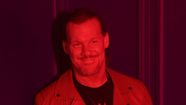 Chris Jericho smiling