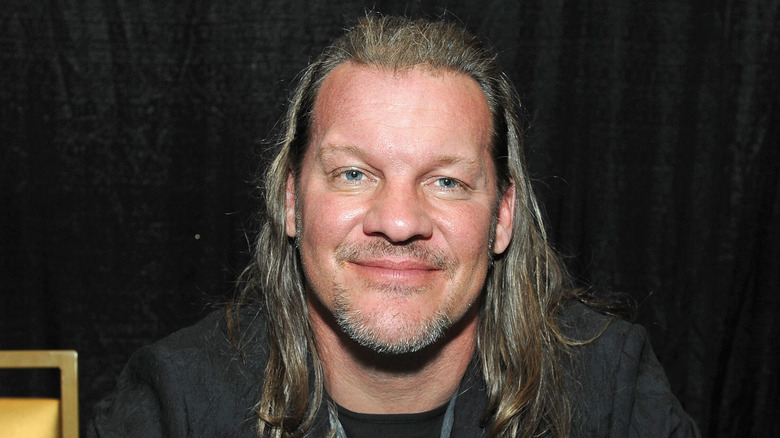 Chris Jericho smiling