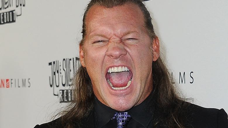 Chris Jericho screaming