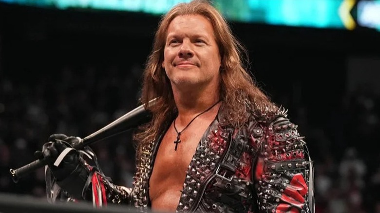 Chris Jericho Before A Match On AEW TV