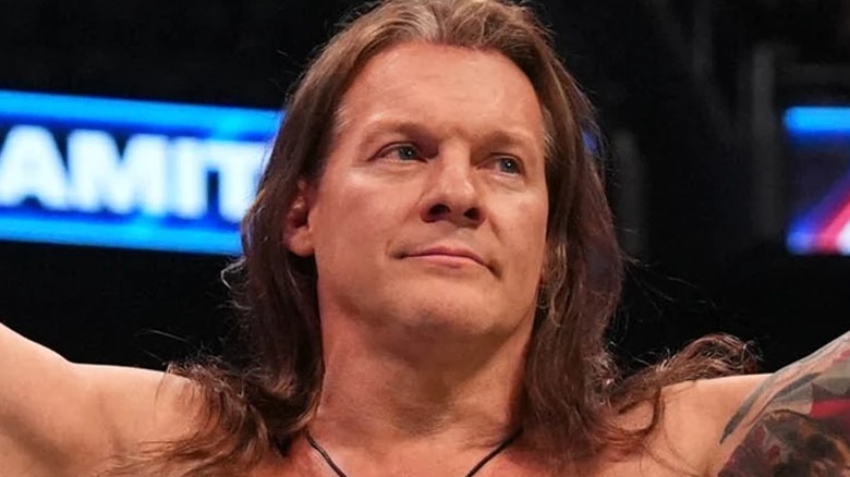 Chris Jericho looking away