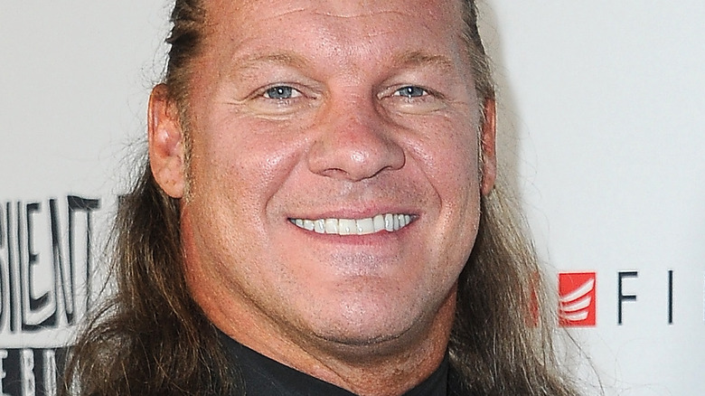 AEW's Chris Jericho smiling