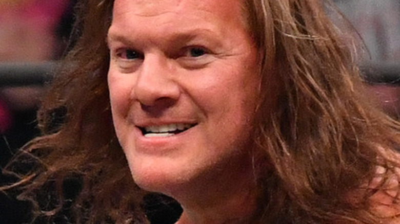 Chris Jericho grinning