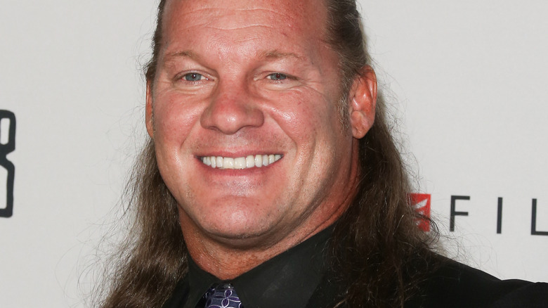 Chris Jericho smiling