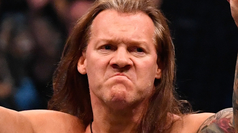 Chris Jericho frowning