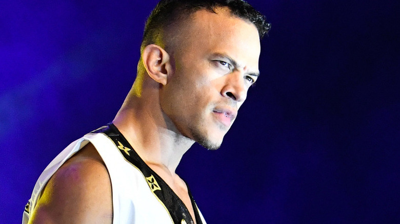 Ricky Starks entrance