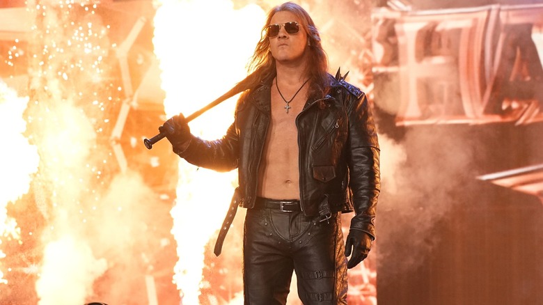 Chris Jericho During His AEW Entrance