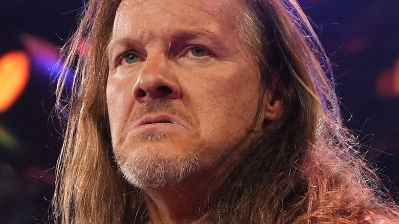 Chris Jericho looking angry