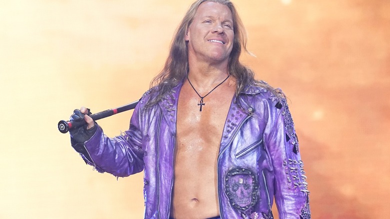 Chris Jericho smiling